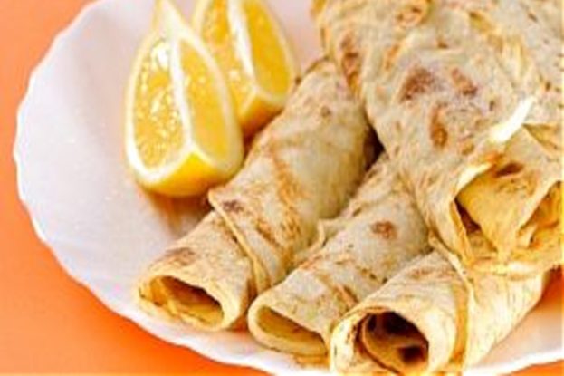 Pancakes with Lemon and Sugar Recipe