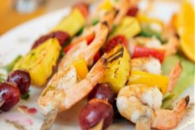 Prawn and Pineapple Skewers Recipe