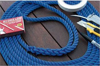 Eye Splicing a three strand mooring rope