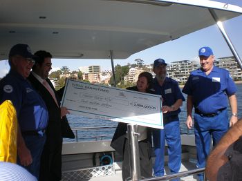 NSW Marine Rescue receives $3 million cheque from Ports & Waterways.jpg