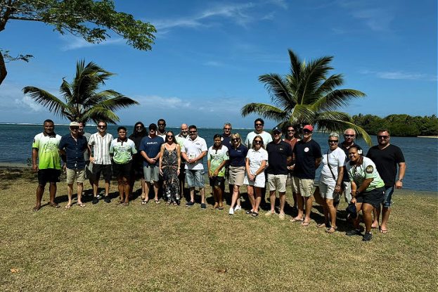 Attendees at the Bula Coffee Tour